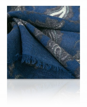 Палантин Унисекс W70.TW4-SK140/BLUISH